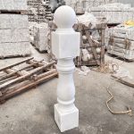 Balustrade Railing Guangxi White Marble Cylinder